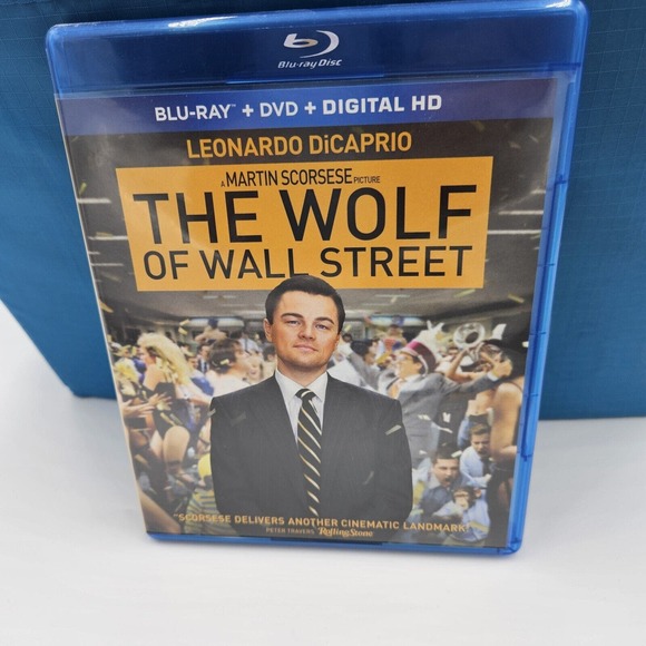 The Wolf Of Wall Street Rated R Blu-Ray DVD Digital HD Leonardo Dicaprio Movie - Picture 1 of 7